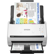 An image displaying an Epson DS-530 color duplex document scanner.