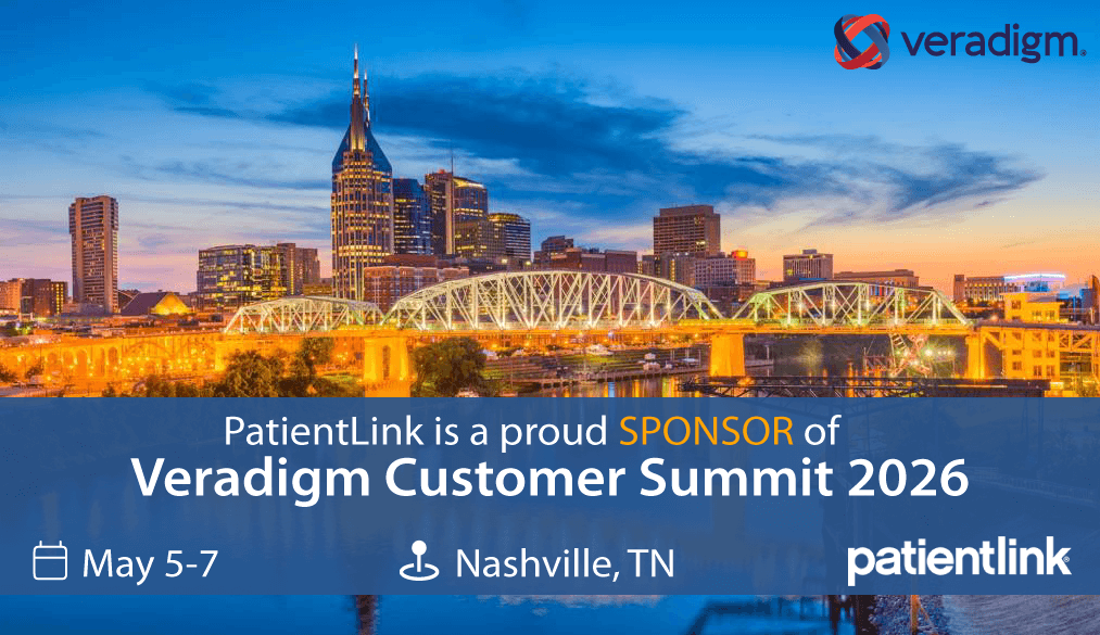 PatientLink sponsor of Veradigm Customer Summit 2026 in Nashville May 5-7